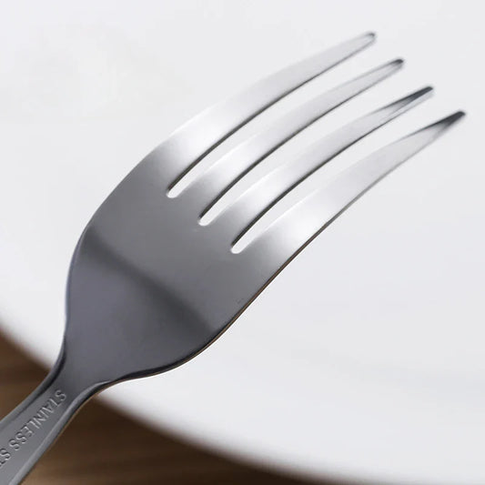2024 New Stainless Steel Cutlery Flatware Set Wedding Spoon Fork Knife Dinnerware