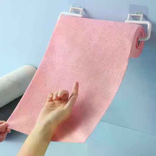 1 Roll/20pcs Microfiber Cleaning Cloths Reusable Lint-Free Towels For Kitchen Super Absorbent, Quick-Dry Kitchen Towels