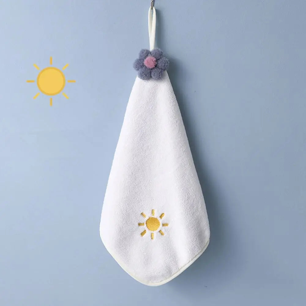 Fleece Kitchen Rags Kitchen Cleaning Bathroom Kitchen Wipe Microfiber Towel Handkerchief Dishcloths Hand Towel Kitchen Towels