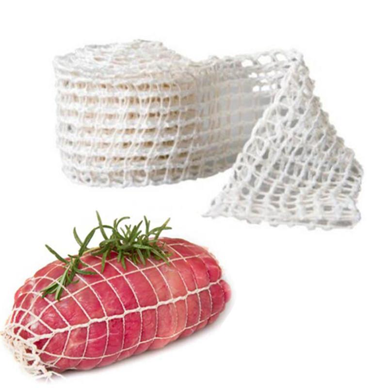 3Meters Cotton Meat Net Ham Sausage Net Butcher's String Sausage Roll Hot Dog Sausage Casing Packaging Tools Meat Cooking Tool
