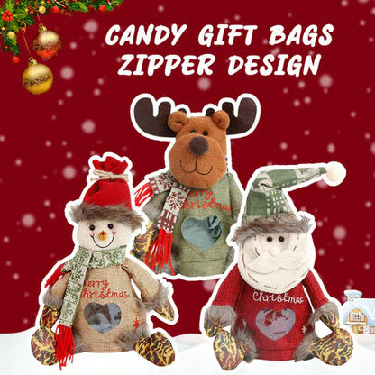 🎉 Last Day Promotion 49% OFF 🎉Christmas Gift Bags Zipper Design