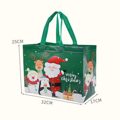 ♻️[Best Gift For Kids] ♻️🎁Halloween & Christmas Non-Woven Candy Tote Bag🎁