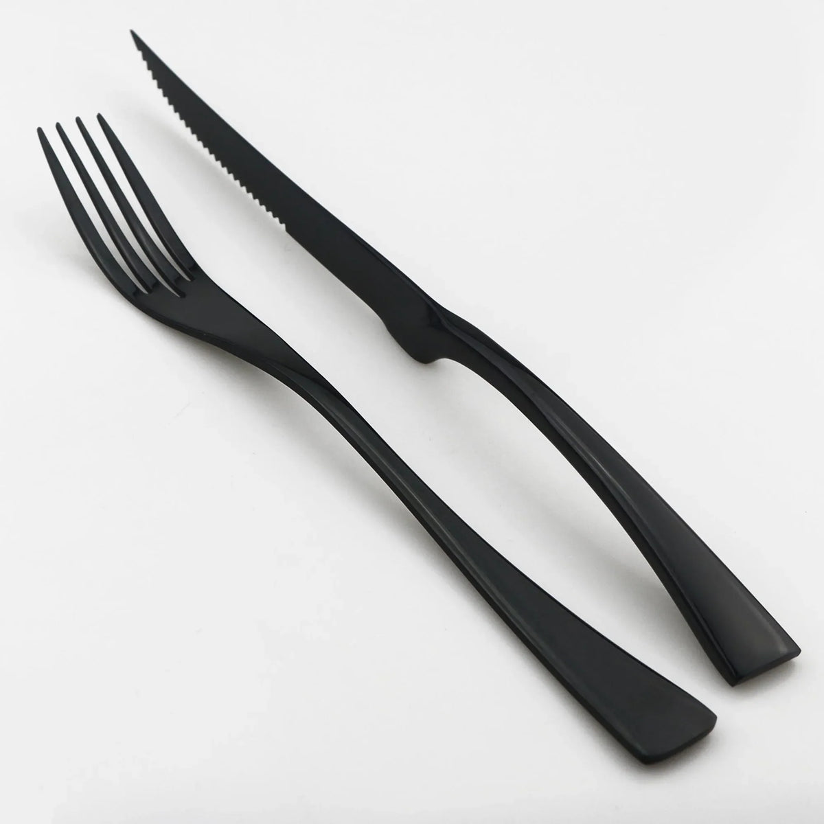 24Pcs/Set Stainless Steel Dinnerware Flatware Set Dinner Spoon Fork Knife Cutlery Set Tableware Set Service For 4 or 6
