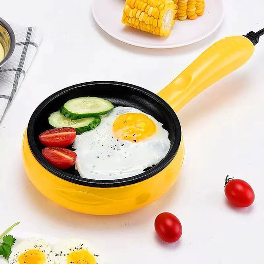 Small Frying Pan 1PC Frying Sautéing Cooking Multifunctional All-in-One Small Mini Electric Breakfast Machine Egg Cooker