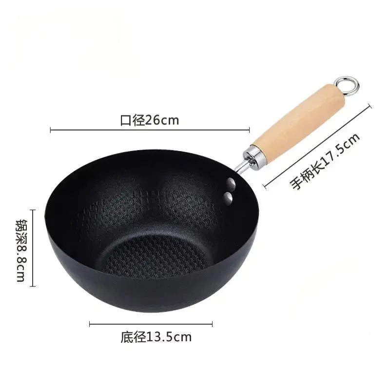 Mini Frying Pan Non-Stick Iron Pan Fry Pan Pot Saucepan Cooking Omelette Pans Wok for Kitchen Cookware Gadget Kitchen Supply New
