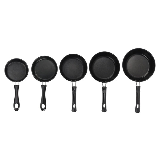 Frying Pan Skillet Light Smoke Frying Pan Professional Prevents Stick High Capacity Easy To Clean Heat Resistant for Home