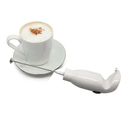 Portable Electric Hand Blender, Milk Frother Coffee Drink Blender, Baking And Cooking Blender EU Plug