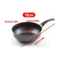 Mini Soup Pan Frying Pan Cooking Pan Non Stick Iron Frying Pan Pancake Egg Pan With Kitchen Small Tool Long Handled Frying Pan