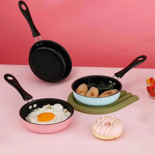 Breakfast Egg Frying Pot Egg Mold Pan Flip Omelette Mold Non-Stick Frying Pan Pancake Maker Kitchen Tools Mini