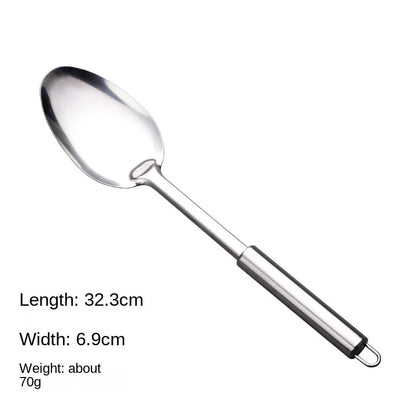 Durable Stainless Steel Wok Spatula Long Handle Kitchen Gadgets Kitchen Cooking Utensil Set Steak Shovel Cooking Tools