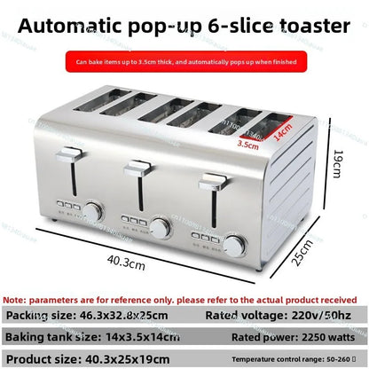Toaster Commercial Turtle Driver Automatic Toast Toast Sandwich Breakfast Maker