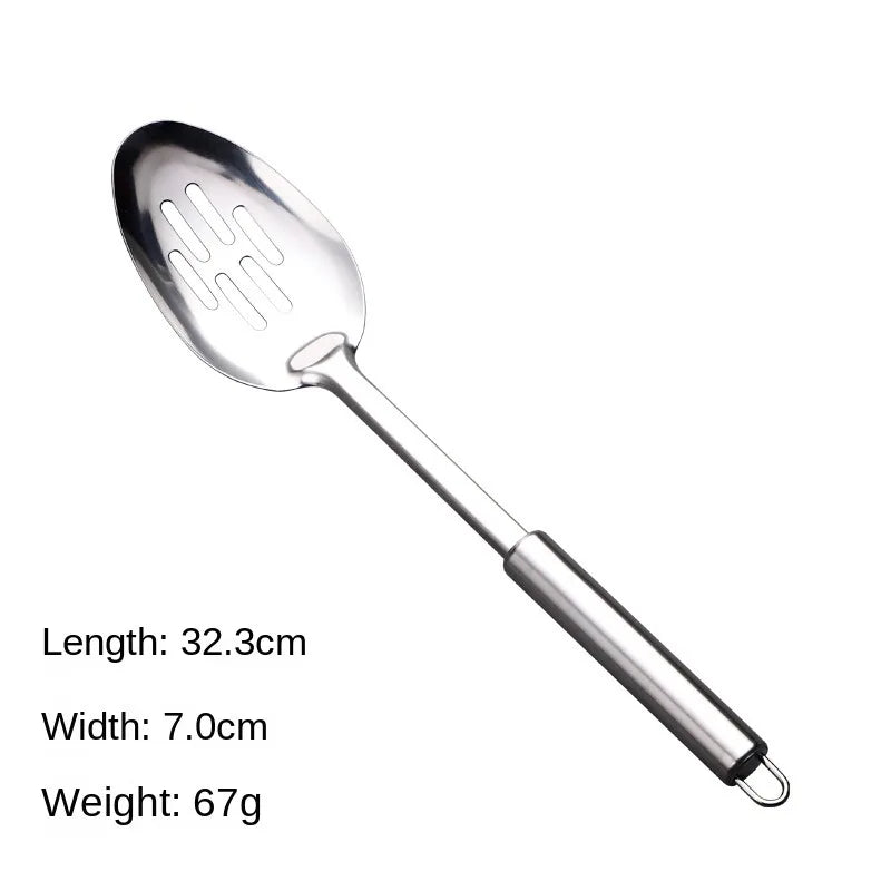 Durable Stainless Steel Wok Spatula Long Handle Kitchen Gadgets Kitchen Cooking Utensil Set Steak Shovel Cooking Tools