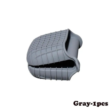 Oven Mitts Silicone Heat Resistant Pinch Mitts Anti Scalding Non Slip Gloves Clips Pot Holder Kitchen Cooking Baking Gloves