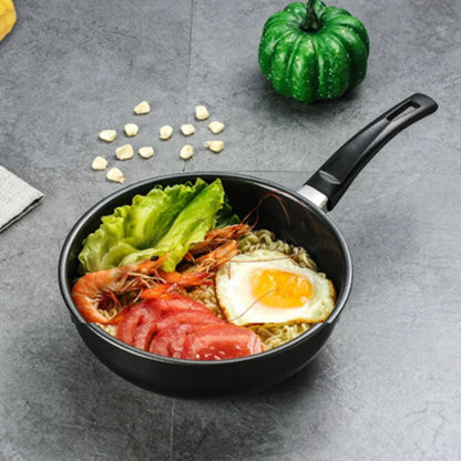 Mini Soup Pan Frying Pan Cooking Pan Non Stick Iron Frying Pan Pancake Egg Pan With Kitchen Small Tool Long Handled Frying Pan