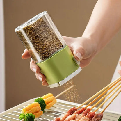 Seasoning Bottle with Precise Control Precision Salt Spice Shaker Set with Moisture-proof for Camping for Salt for Quantitative
