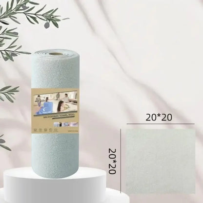 1 Roll/20pcs Microfiber Cleaning Cloths Reusable Lint-Free Towels For Kitchen Super Absorbent, Quick-Dry Kitchen Towels