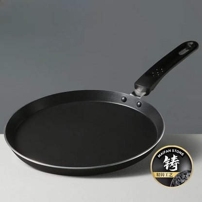 COOKER KING Food Grade Nonstick Pancake Pan PFOA-Free Fry Pan, Easy Clean Even Heat, All Stoves for Breakfast Eggs Crepes Fish