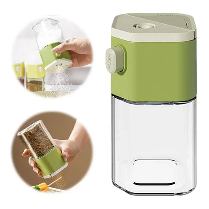 Seasoning Bottle with Precise Control Precision Salt Spice Shaker Set with Moisture-proof for Camping for Salt for Quantitative