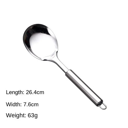 Durable Stainless Steel Wok Spatula Long Handle Kitchen Gadgets Kitchen Cooking Utensil Set Steak Shovel Cooking Tools