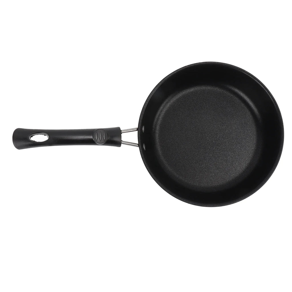 Frying Pan Skillet Light Smoke Frying Pan Professional Prevents Stick High Capacity Easy To Clean Heat Resistant for Home