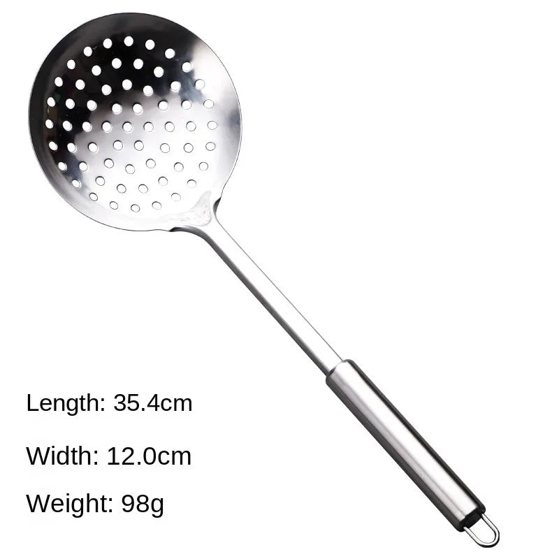 Durable Stainless Steel Wok Spatula Long Handle Kitchen Gadgets Kitchen Cooking Utensil Set Steak Shovel Cooking Tools