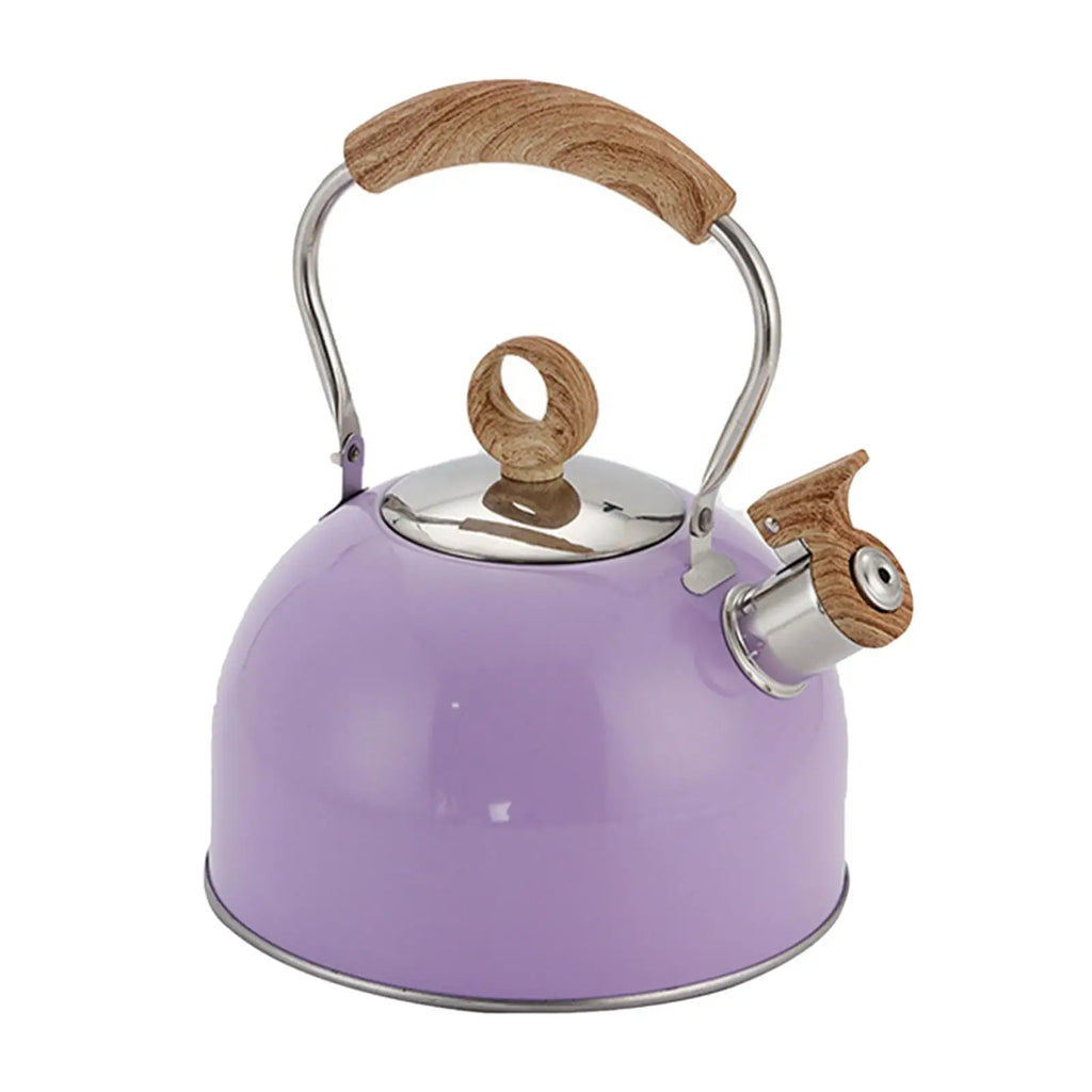 Whistling Tea Kettle for Stove Top 2.5L Stainless Steel Kettle with Heat Resistant Handle for Fast Boiling Coffee Milk and Tea