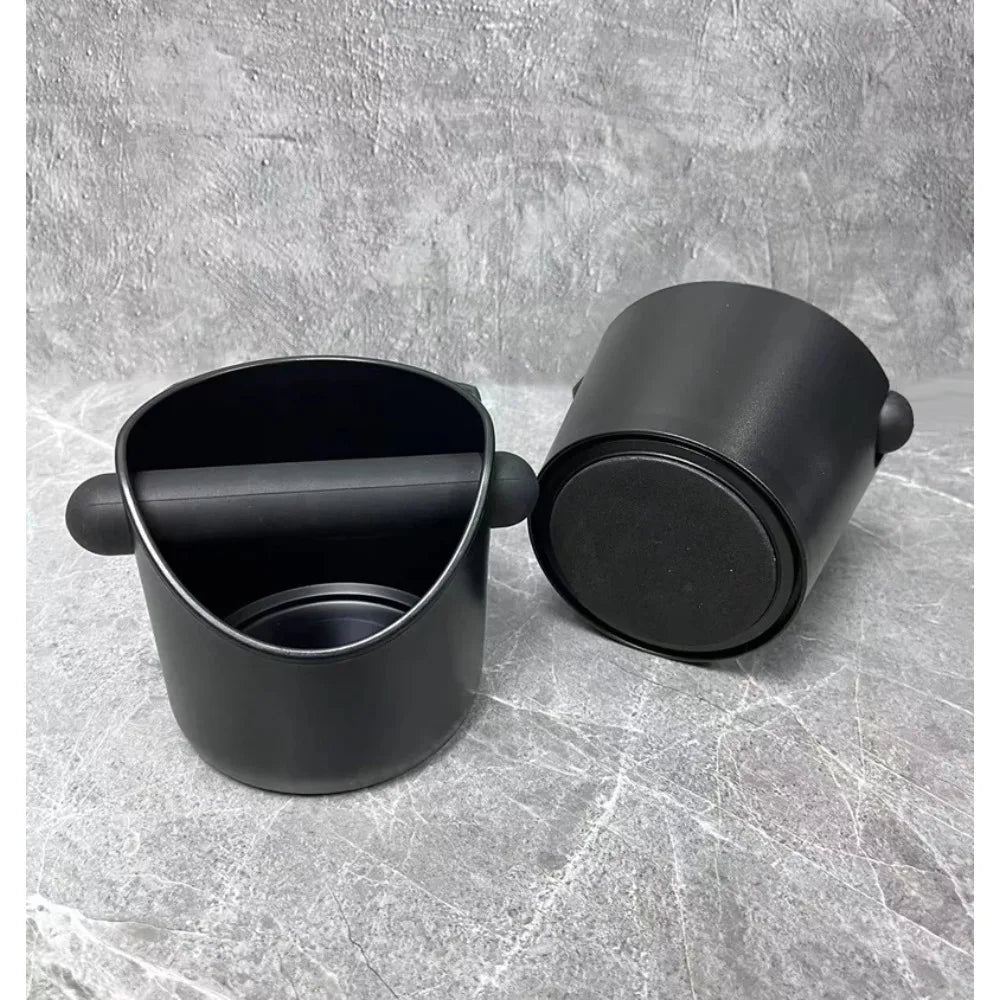 Coffee Knock Box Anti Slip Shock-Absorbent Grind Dump Espresso Grounds Waste Bin Cafe For Barista Portafilter Accessories Tools