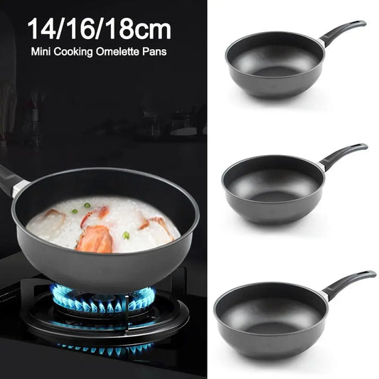 Iron Pan Frying Non Stick Kitchen Cookware Pancake Pots Milk Pot Breakfast Tools Mini Cooking Omelette Pans Kitchen & Dining