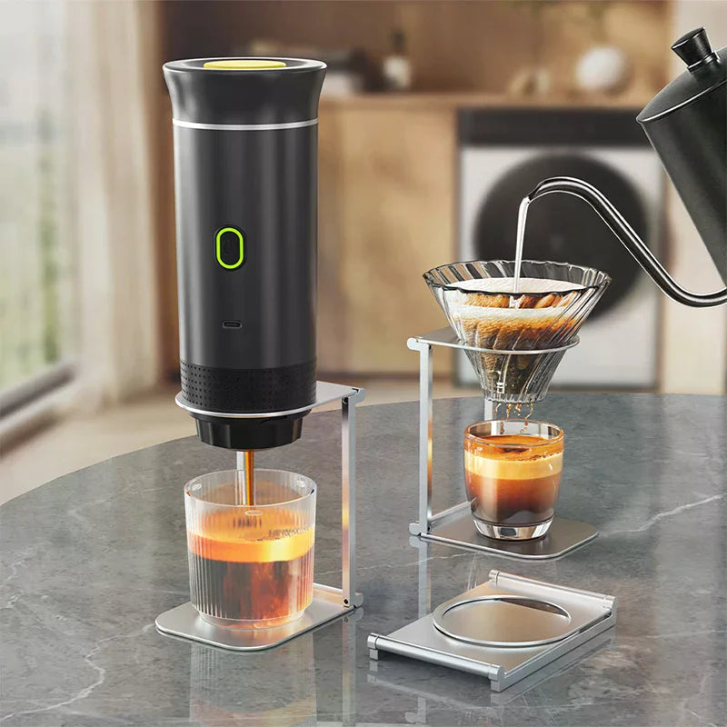 Coffee Maker Stand, Portable & Foldable Espresso Machine Stand, Office Coffee Stand With Base