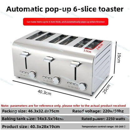 Toaster Commercial Turtle Driver Automatic Toast Toast Sandwich Breakfast Maker