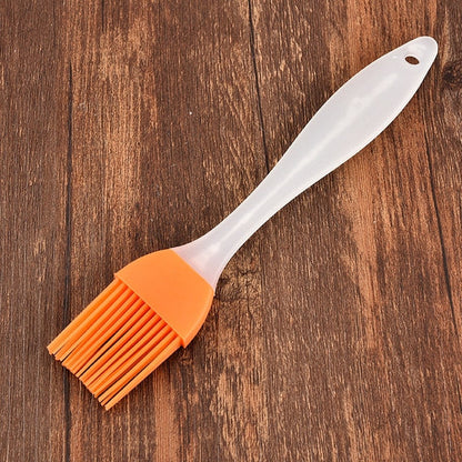 1 Pcs Portable Silicone Oil Bottle with Brush Grill Oil Brushes Liquid Oil Pastry Kitchen Baking BBQ Tool Kitchen Tools for BBQ