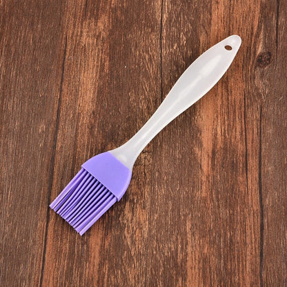 1 Pcs Portable Silicone Oil Bottle with Brush Grill Oil Brushes Liquid Oil Pastry Kitchen Baking BBQ Tool Kitchen Tools for BBQ