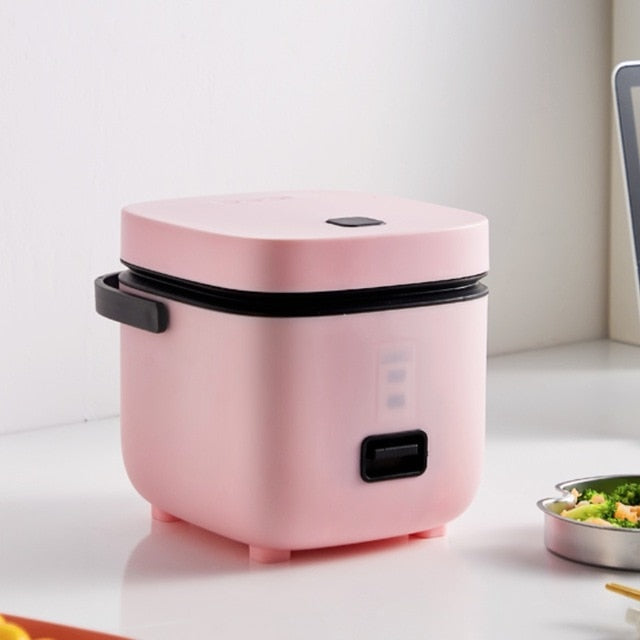 Mini Electric Rice Cooker Intelligent Automatic Household Kitchen Cooker 1-2 People Small Electric Rice Cookers 1.2L