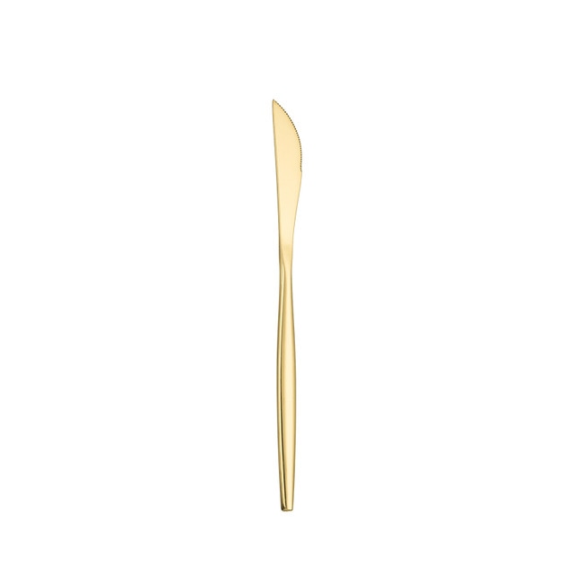 Dinnerware Gold Cutlery Set 304 Stainless Steel Luxury Flatware Home Silverware Fork Spoon Knife Kitchen Dinner Set Dropshipping