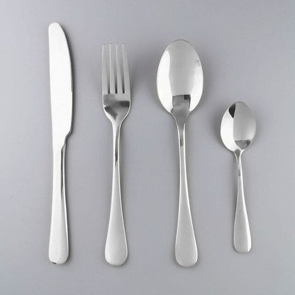 Westerm Blue Cutlery Set Dinnerware Forks Knives Spoons Tea Spoon Flatware Kitchen Dinner 18/10 Stainless Steel Tableware Set