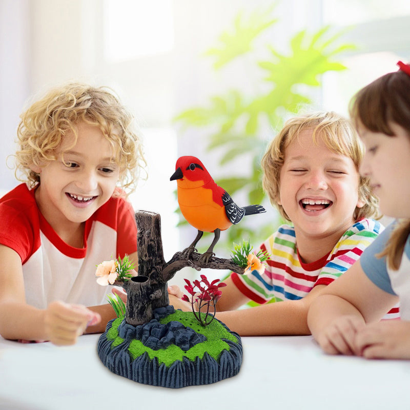 Voice-Activated Chirping Bird Interactive Toy